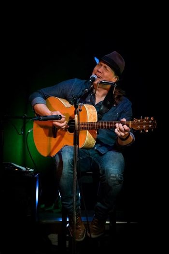 "Acoustic performance at Hyttgatan, Falun 2017" Photo by Georgios Grigoriadis
