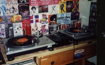 First DJ set up 1995
