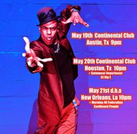 Angelo Moore and The Brand New Step + Swimwear Department & DJ Big E at Continental Club Houston, TX
