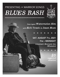 Blues Legend Watermelon Slim with Rich Travis and Jason Moon
