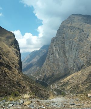 Peruvian mountain roads
