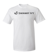 Swanny Ivy “Crew Tee” in White