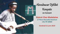 Aboubacar Djéliké Kouyate en concert