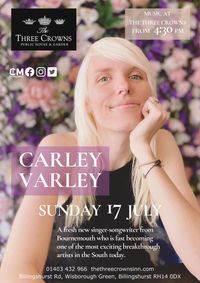 Carley Varley @ The Three Crowns