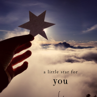 10 x Greeting Cards - A little Star For You