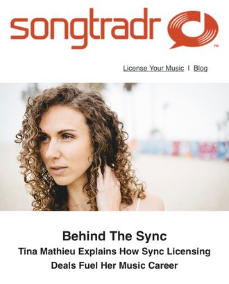 Click to Read "Behind the Sync" with Songtradr