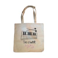 "This is War" tote bag