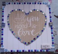 All You Need Is Love Wall Plaque