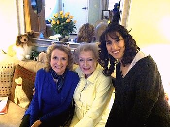 HOT IN CLEVELAND -with both of these incredible women!! Betty White and Juliet Mills!!
