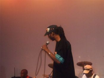 Gstring performing nigeria at ABC Calypso Tent

