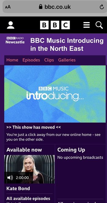 BBC Radio Show UK
