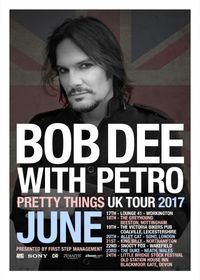 Bob DEE UK Tour Poster Signed