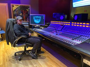Bob Dee with Neve Console

