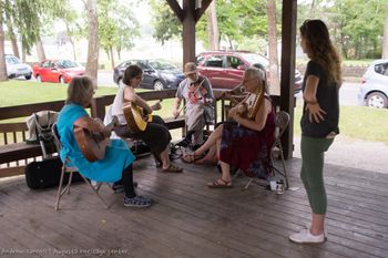 Playing Waltzes at the Augusta Heritage Festival
