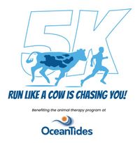 5k Road Race for Ocean Tides School & New England Grass Fed Beef benefitting the animal "bovine" therapy program