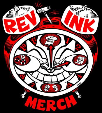 Rev Ink Merch Logo Design by artist Chris Shary
