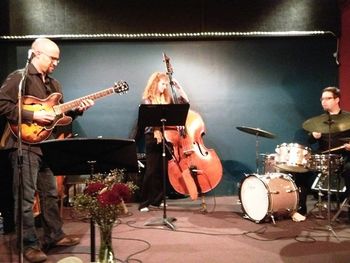 The Jazz Station in Eugene, OR with bassist Whitney Moulton & drummer Ben Scholz
