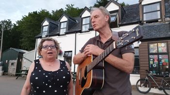 Andrena and Pedro perform at Applecross
