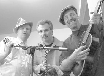 The original Down Home Super Trio, with R.J. Mischo and Steve Freund
