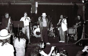 Electric Flag Reunion at Full Moon Saloon, San Francisco (1989) with Tom Poole (tpt), Nick Gravenites, Harvey Brooks
