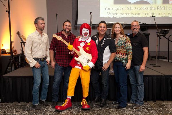 The Hubie Ashcraft Band is proud to partner with Parkview Hospital and Ronald McDonald House Charities of Northeast Indiana for the Annual "Rhinestone Rodeo", benefitting the health and well-being of children and their families during hospitalization. Hubie has performed at every rodeo since its inception nine years ago. To date, over $1,000,000.00 has been raised through this event for the families of The Ronald McDonald House.  Friday, Sept. 13th is the 10th Annual Rhinestone Rodeo. If you haven't been before we strongly encourage you to attend. A great night for a great cause. Click the photo above to purchase tickets. 