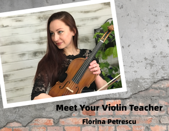 Florina Petrescu is a professional violinist, performer, teacher, writer and YouTuber.  Born in Bucharest, Romania, she decided that "city life" is interfering with her creative nature, so she moved to... Transylvania in 2008. Not a joke! And YES, Transylvania is a real place!  But with so many vampires in sight...In 2014 she relocated in Michigan where she now resides.  Her favorite food is sushi and her drink... you guessed it! COFFEE! You did not guess? Hmm...  She  holds a Master's Degree in Chamber Music - Violin and a Bachelor's Degree in Violin Performance from the National University of Music "Ciprian Porumbescu" Bucharest. But more important, she has a passion for MUSIC that goes beyond the certifications and degrees. She is currently a member of the Lansing Symphony, Michigan, USA, holding the Principal Violin Position. 