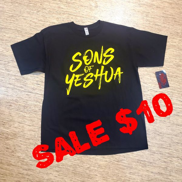Sons Of Yeshua shirt -Youth XL ONLY