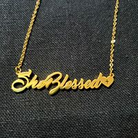 Stainless Steel Necklace - She Blessed