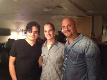 with Jules Radino and Mike Delguidice
