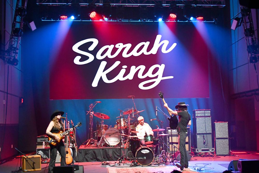 Sarah King performing live full band in Portland Maine
