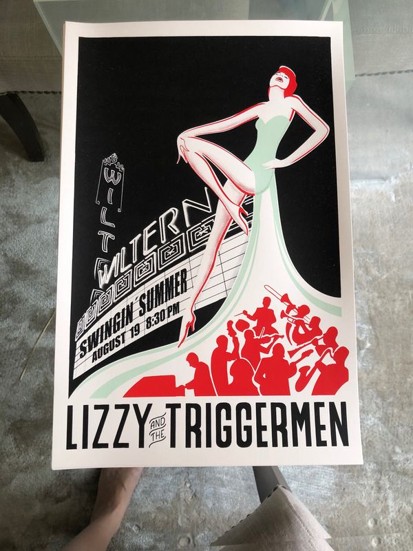 Limited Edition Wiltern Poster (Signed by Lizzy)