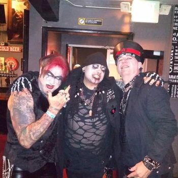 Brandi and Ash with J Mortis Itzanell from Mortis
