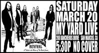The Black Crowes Revival return! at My Yard Live