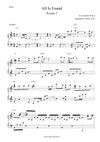 All Is Found - Evan Rachel Wood (From"Frozen 2") Piano Full Score