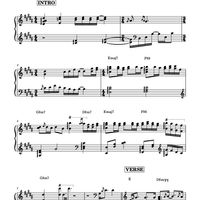鱼跃而上 Leaping Fish - 萨顶顶 Sa Dingding｜电视剧《与君初相识》自由主题曲 (原调+升调简易版) 钢琴完整谱｜"The Blue Whisper" Drama OST (Original key+Transposed key) Piano Full Score