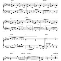天涯尽处 - 周深 x 胡夏 | 电视剧《上阳赋》主题曲 (原调+降调简易版) 钢琴完整谱 | "Monarch Industry" Main Title (Original key+Transposed key) Piano Full Score