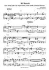 Mi Manchi - Andrea Bocelli｜Live From Lake Las Vegas Resort, USA / 2006 Piano Full Score (Original key+Transposed key)