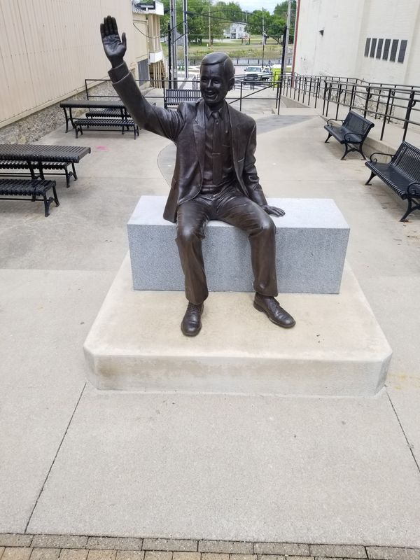 statue of Neil Armstrong in Wapakoneta