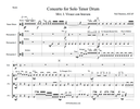 "Concerto For Solo Tenor Drum" by Neil Paterson *Digital Score/Parts*