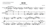 "RA88" Marimba Duet w/ Percussion *Hard Copy/Parts*