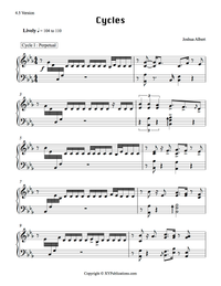 "Cycles" for Solo 4.3/4.5 Marimba Digital Copy