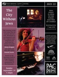 City Without Jews Cine-Concert with Alicia Svigals and Donald Sosin