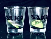 SiLK9 "RETRIBUTION" shot glasses