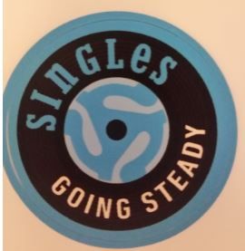 Singles Going Steady Custom Stickers (All Three Colors)