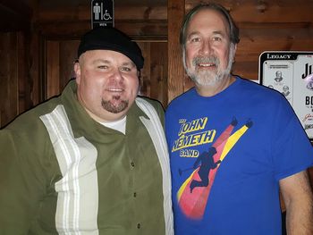 December 4, 2016 ...Big Daddy Caleb and Mark Grubbs  (President of the Blues Society of Omaha)
