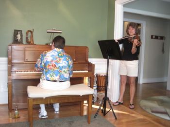 House concert for Hospice
