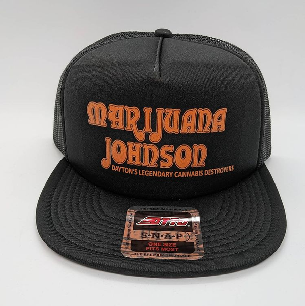 Marijuana Johnson Trucker Hat