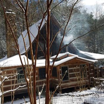 Ann M. Wolf's Cabin in the Smoky Mountains of East TN, A.K.A. Brookside Cabin
