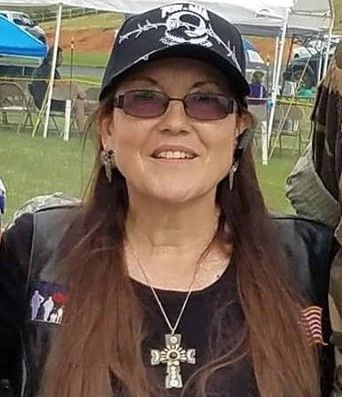 Ann M. Wolf at Drums of Painted Mountain PowWow, Virginia

