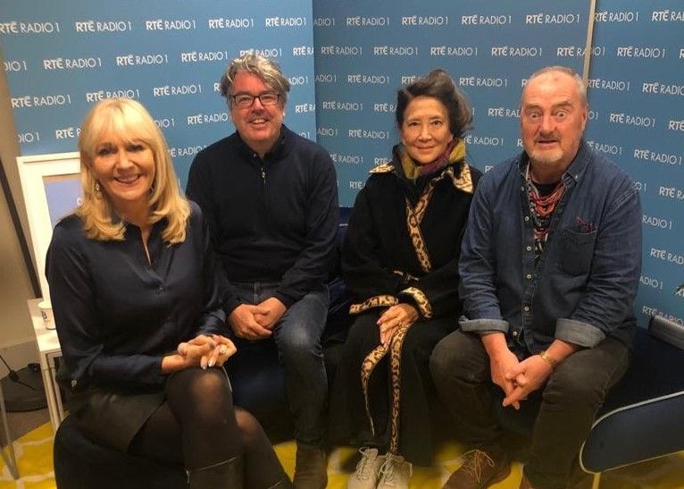 Miriam O'Callaghan, Film Maker Stephen Bradley, Author Jung Chang and Jon Kenny. 20th October 2019